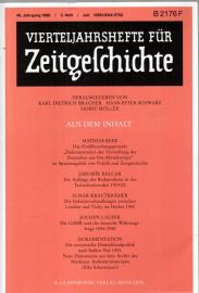 Vierteljahreshefte für Zeitgeschichte. 46. Jahrgang 1998 - 3. Heft / Juli 