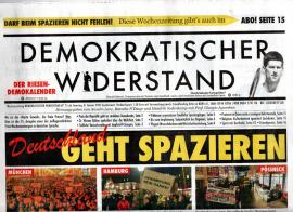 Demokratischer Widerstand. Wochenzeitung Nr. 75 ab 8. Januar 2022