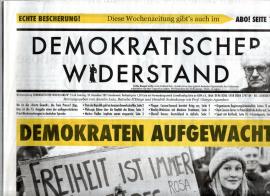 Demokratischer Widerstand. Wochenzeitung Nr. 73 ab 18. Dezember 2021