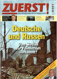 Zuerst! Deutsches Nachrichtenmagazin. 13. Jhg., März 2022