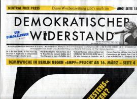 Demokratischer Widerstand. Wochenzeitung Nr. 81 ab  5. März 2022