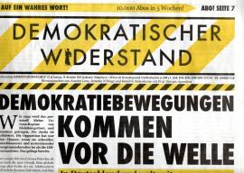 Demokratischer Widerstand. Wochenzeitung Nr. 69 ab 13. November 2021