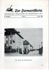 Der Sturmartillerist. Zeitschrift der Gemeinschaft der Sturmartillerie e.V. 32. Jahrgang, Heft 78, Januar 1982