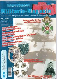 Internationales Militaria-Magazin IMM Nr. 120 Das aktuelle Magazin für Orden, Militaria und Militärgeschichte