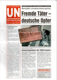 UN Unabhängige Nachrichten - Wahrheit - Klarheit - Offenheit. 44. Jhg 2012, April 2012