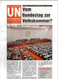 UN Unabhängige Nachrichten - Wahrheit - Klarheit - Offenheit. 44. Jhg 2012, August 2012