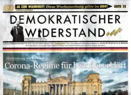 Demokratischer Widerstand. Wochenzeitung Nr. 100 ab 6. Aug. 2022