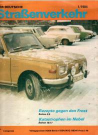 Der Deutsche Straßenverkehr Heft  1 (1984)