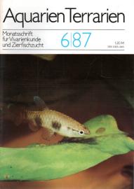 Aquarien Terrarien - Monatsschrift für Vivarienkunde und Zierfischzucht. 6/87