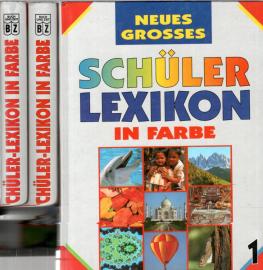 Neues grosses Schüler-Lexikon in Farbe (3 Bände - vollständig)