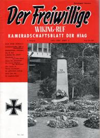 Der Freiwillige. WIKING-RUF Kameradschaftsblatt der HIAG 4. Jg, Juli Heft 7 (1959)