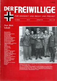 Der Freiwillige. Für Einigkeit und Recht und Freiheit 38. Jg, Heft  7-8 (Juli/August 1992) 