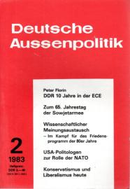 Deutsche Aussenpolitik . 28. Jhg. 1983 , Heft 2