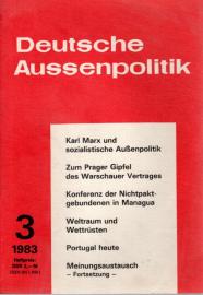 Deutsche Aussenpolitik . 28. Jhg. 1983 , Heft 3