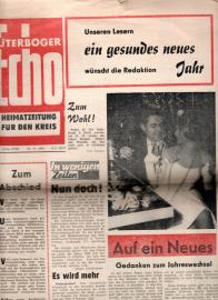 Jüterboger Echo. Heimatzeitung für den Kreis , 6. Jhg., Nr. 52 vom 31.12.1965