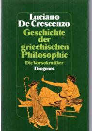 Geschichte der griechischen Philosophie. Die Vorsokratiker