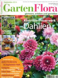 GartenFlora gärtnern, erleben und genießen. 65. Jg. Ausgabe September 2014