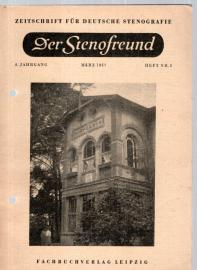 Der Stenofreund : Zeitschrift für Deutsche Stenografie 8. Jhg. Heft Nr. 3, März 1957