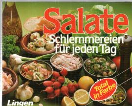 Salate Schlemmereien für jeden Tag. Total in Frabe