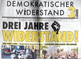 Demokratischer Widerstand. Wochenzeitung Nr. 126 vom 25. März 2023