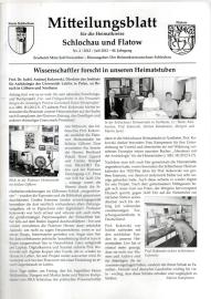 Mitteilungsblatt für die Heimatkreise Schlochau und Flatow Nr. 2/2012