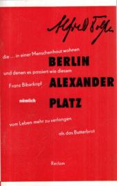 Berlin Alexanderplatz - Die Geschichte von Franz Biberkopf 
