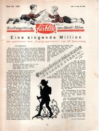 Beyers Kinderzeitung für Alle von Klaus + Kläre - Heft 141, 1933