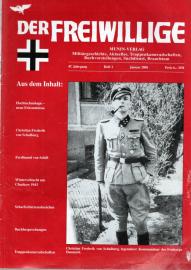 Der Freiwillige. Militärgeschichte, Aktuelles... 47. Jg, Heft 1 (Jan. 2001)