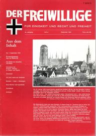 Der Freiwillige. Für Einigkeit und Recht und Freiheit 35. Jg, Heft 9 (Sept. 1989)