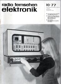 radio fernsehen elektronik, 10 / 1977