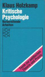 Kritische Psychologie : Vorbereitende Arbeiten 