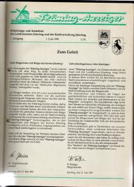 Fläming-Anzeiger. Mitteilungs- und Amtsblatt des Landratsamtes und der Stadtverwaltung Jüterbog 1.Jg. Nr. 1 - 15 (1991)