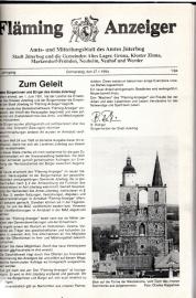 Fläming-Anzeiger. Amts- u. Mitteilungsblatt des Amtes Jüterbog 4.Jg. Nr. 1 - 20 (1994)