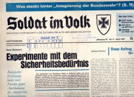 Soldat im Volk - Die Zeitung für alte und junge Soldaten. Jg. 19, Nr. 4 April 1969