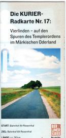 Die KURIER-Radkarte Nr. 17: Vierlinden - auf den Spuren des Templerordens im Märkischen Oderland