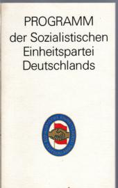 PROGRAMM der Sozialistischen Einheitspartei Deutschlands 