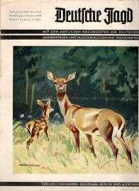 Deutsche Jagd - Mit den amtlichen Nachrichten der deutschen Jagdbehörden und Jagdgebrauchshundfachschaften - Jg. 1942, Nr. 11/12