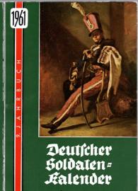 Deutscher Soldatenkalender 1961 Neuntes Jahrbuch
