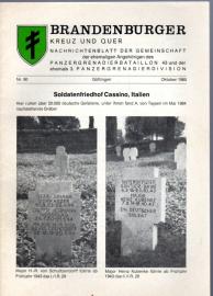 Brandenburger Kreuz und Quer. Nachrichtenblatt der Gemeinschaft der ehemaligen Angehörigen PzGrenBtl 43 und der ehemals 3. PzGrenDiv Nr. 90 (Okt. 1985)
