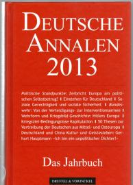 Deutsche Annalen 2013 - Jahrbuch des Nationalgeschehens.