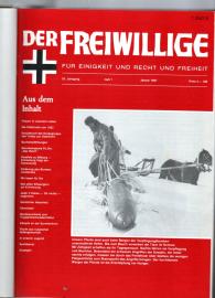 Der Freiwillige, für Einigkeit und Recht und Freiheit, Zeitschrift der Soldaten der ehemaligen Waffen-SS (HIAG) 1987-88