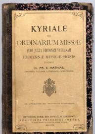 Kyriale seu Ordinarium Missae quod juxta editionem Vaticanam. Hodiernae Musicae Signis.