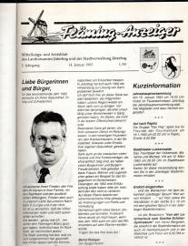 Fläming-Anzeiger. Amts- u. Mitteilungsblatt des Amtes Jüterbog 3.Jg. Nr. 1 - 23 (1993)