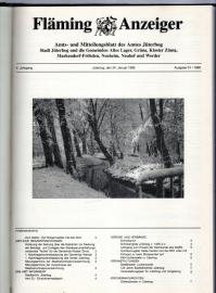Fläming-Anzeiger. Amts- u. Mitteilungsblatt des Amtes Jüterbog 6.Jg. Nr. 1 - 23 (1996)