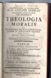 Theologia moralis ex purissimis sacrae scripturae, patrum ac conciliorum fontibus