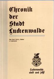 Chronik der Stadt Luckenwalde 1430 - 1930.