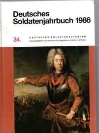 Deutsches Soldatenjahrbuch 1986. 34. Deutscher Soldatenkalender