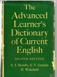 The Advanced Learner s Dictionary of Current English
