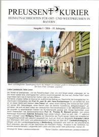 Preussen Kurier Heimatnachrichten für Ost- und Westpreussen in Bayern 15. Jhg. Ausg. 1/2024