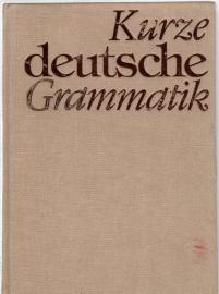 Kurze deutsche Grammatik 